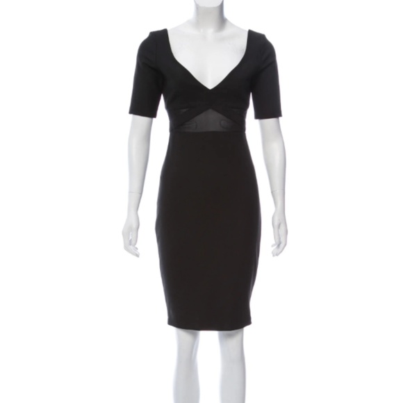 Elizabeth and James Dresses & Skirts - Elizabeth and James V Neck Little Black Dress 8